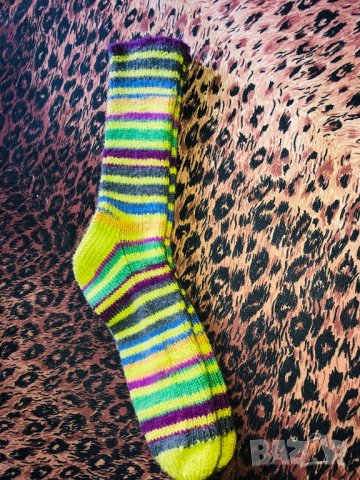 Плетени чорапки весели, снимка 3 - Бельо - 26026619