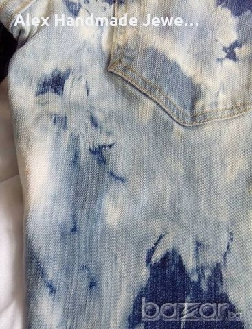 Lab industries избелени дънки, снимка 7 - Дънки - 18249237