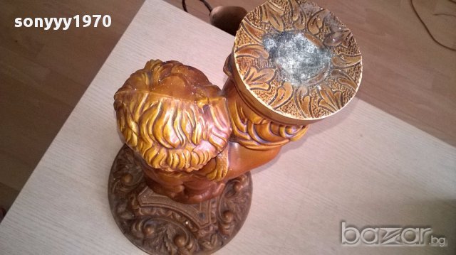 Пластика-красива фигура 52х30см-внос швеицария, снимка 6 - Антикварни и старинни предмети - 17558391