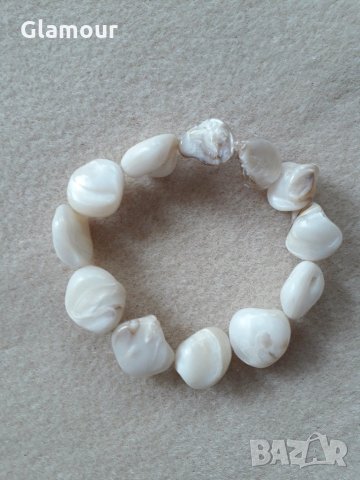 Седефена гривна с обеци, снимка 3 - Гривни - 24938635