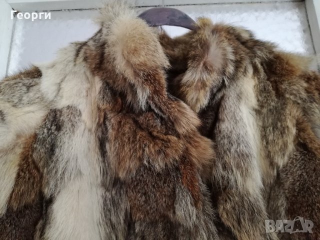 Дамско палто от естествен косъм вълк , снимка 3 - Палта, манта - 23717105