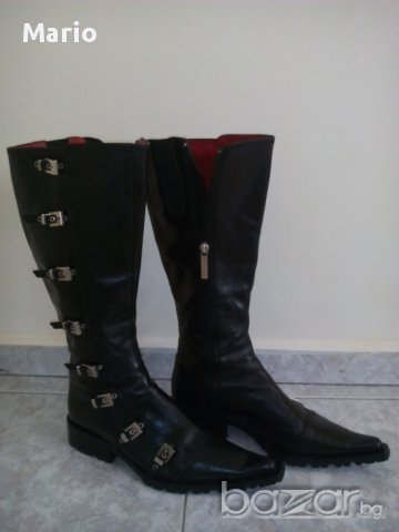 Уникални дамски ботуши " Luciano Padovan ", снимка 4 - Дамски ботуши - 12554132