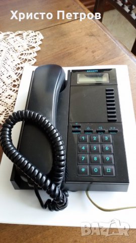 СИМЕНС - ДИЗАЙНЕРСКИ ТЕЛЕФОН, снимка 2 - Стационарни телефони и факсове - 25283813