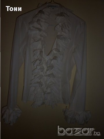 Бяла риза на Anne Fontaine THE KIMMY , снимка 15 - Ризи - 16624117