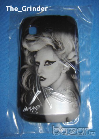 Продавам нов оригинален заден панел за Samsung Galaxy Pocket Gt-s5300 - Lady Gaga