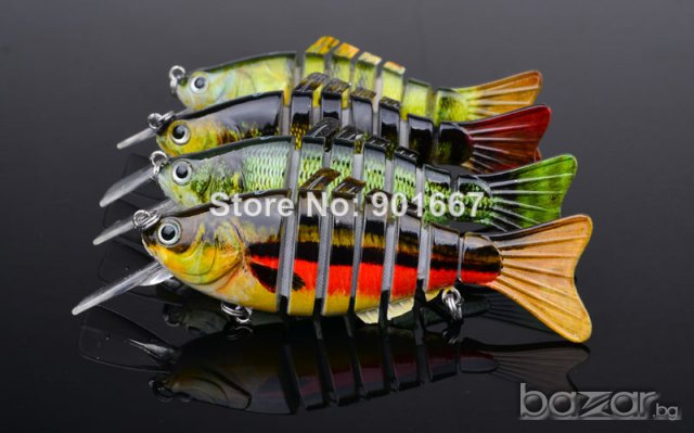 воблер 11.2см 14г 7 части, снимка 7 - Такъми - 7932170