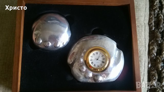 комплект пепелник+кутия за цигари масивни уникат, снимка 3 - Подаръци за рожден ден - 15736488