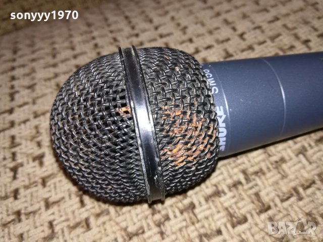 shure-mic-жичен с забележки по главата-работи, снимка 3 - Микрофони - 22437150
