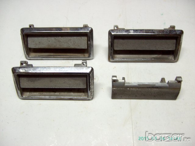 Дръжки за вратите на москвич хромирани, снимка 1 - Части - 10246841