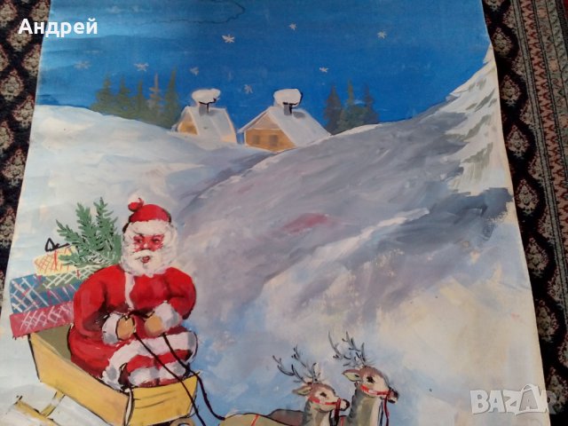 Стара рисунка #5, снимка 3 - Антикварни и старинни предмети - 23936404