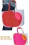 Чанта Nina Ricci Apple Red & Hot Pink Summer Canvas, оригинал, снимка 4