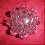 Красив кристален свещник,направен  във Франция, снимка 4