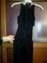 Бална/официална рокля в черно със златно размер С , снимка 8