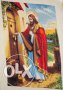 Гоблен "Исус чука на вратата" , снимка 2