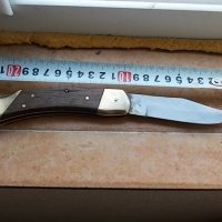  Масивен сгъваем нож , снимка 3 - Антикварни и старинни предмети - 23723763