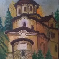 картина-манастир, снимка 2 - Картини - 25317511