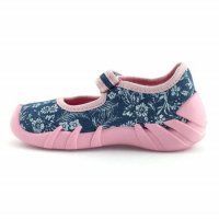 Детски обувки Befado 109P160 с дишащи, анатомични подметки, велкро залепване, сив цвят, за момиче , снимка 3 - Детски обувки - 25222290
