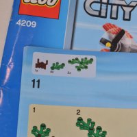 Lego City 4209 Пожарникарски самолет, снимка 7 - Конструктори - 23867102