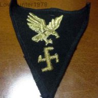 Нашивка/емблема от военновъздушните сили на Германия-Луфтвафе 1941г, снимка 1 - Антикварни и старинни предмети - 10430148