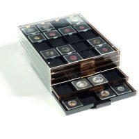 капсули за монети Quadrum INTERCEPT Leuchtturm - Германия, снимка 2 - Нумизматика и бонистика - 24099076