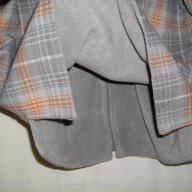 Топло яке тип риза с поларена подплата и качулка, снимка 16 - Якета - 16237903