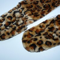 Шапка, шал, ръкавички Тигър – 3 в 1 – 56см, 3.5г до 7 години, снимка 3 - Шапки, шалове и ръкавици - 23956444