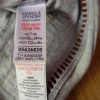 нова блуза Marks & Spencer, 6-7г, снимка 4 - Детски Блузи и туники - 18691688