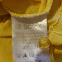 Дам.тениска-"SOCCX"-/памук/-патешко жълта. Закупена от Италия., снимка 9 - Тениски - 21980209
