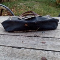 Старинна чанта,торба, снимка 5 - Антикварни и старинни предмети - 19669350