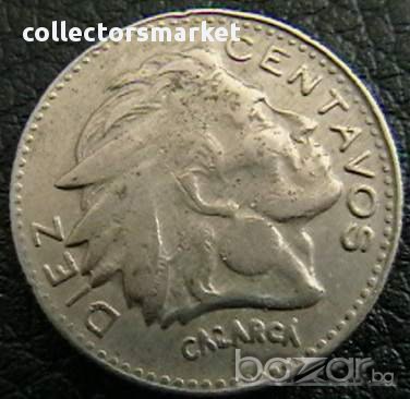 10 центаво 1956, Колумбия, снимка 1