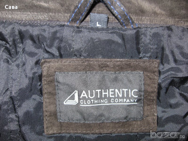 Кожено яке AUTHENTIC  мъжко,л, снимка 1
