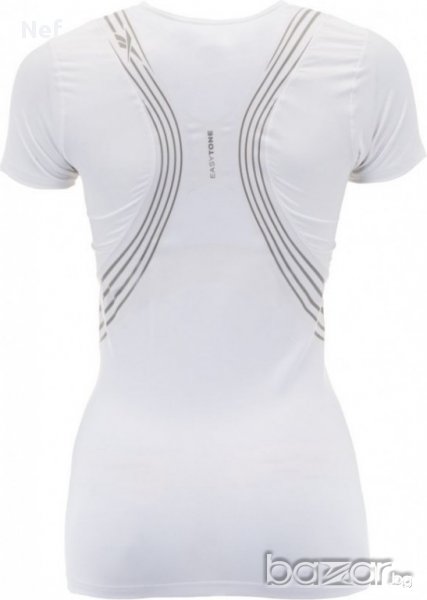 Фитнес тениска Reebok Easytone Short Sleeve Taped Toning Top , снимка 1