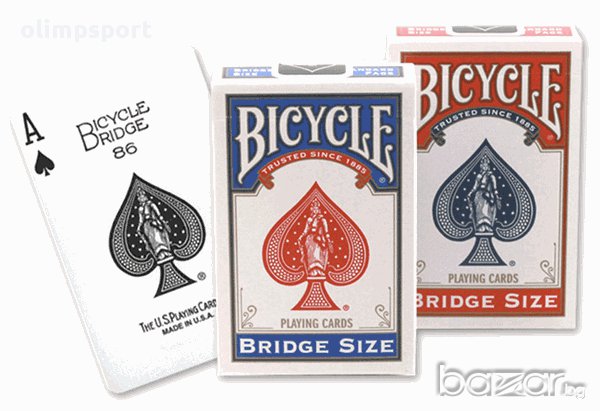 КАРТИ ЗА ИГРА BICYCLE BRIDGE SIZE , снимка 1