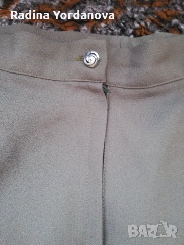 Панталон в зелен цвят номер 44, снимка 2 - Панталони - 25631043