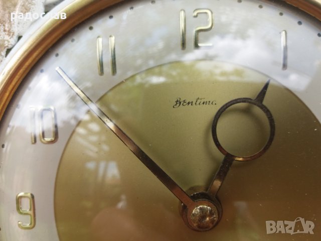Старинен часовник BENTIMA, снимка 3 - Антикварни и старинни предмети - 25552822