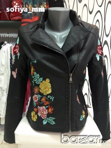 Дамско кожено яке, снимка 1