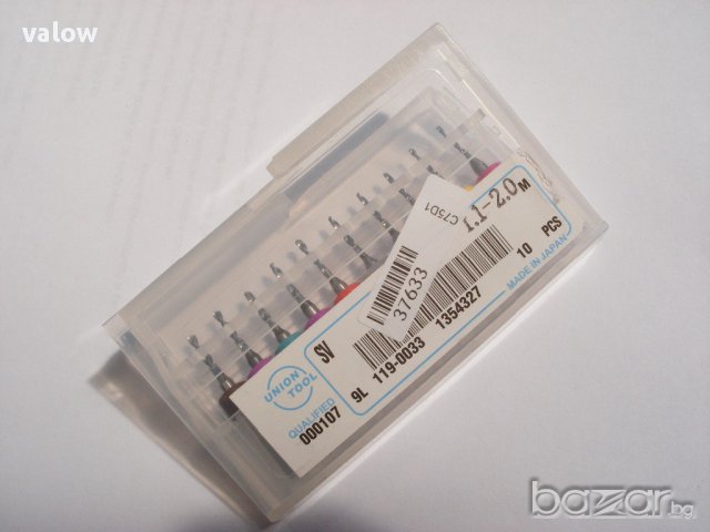 Карбидни твърдосплавни свредла Ф1.1 - 2.0 мм за Dremel Дремел cnc , снимка 2 - Други инструменти - 11083303