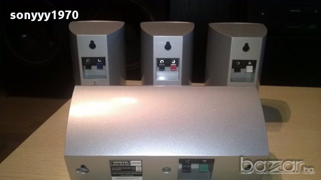 Onkyo център 23/11/11см+3 колони 16/11/11см-внос швеицария, снимка 7 - Тонколони - 14756668