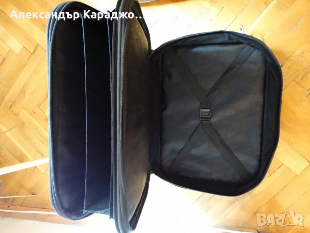 Бизнес чанта + раница с отделения за лаптоп, документи и багаж, снимка 4 - Чанти - 21924391
