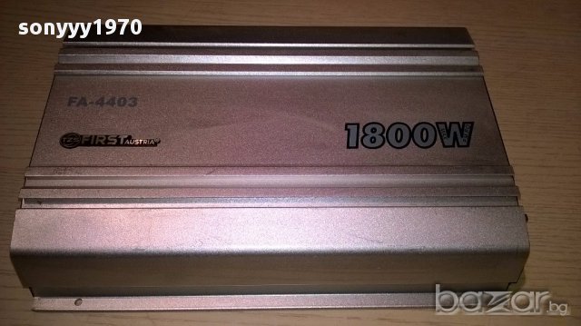 First fa-4403 austria 1800watts/4 chanel-внос швеицария