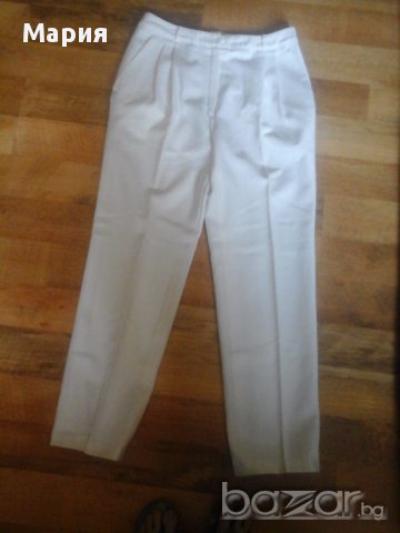 Бял панталон № 42, снимка 1 - Панталони - 14940931