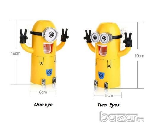 Поставка за четки за зъби МИНИОНИТЕ , снимка 9 - Други стоки за дома - 14844855