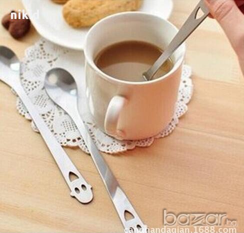 "усмихната лъжичка" 1 бр 1.60 лв метална чаена лъжица, снимка 2 - Прибори за хранене, готвене и сервиране - 7023760