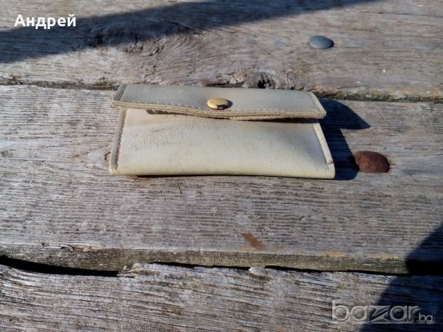 Кожено портмоне