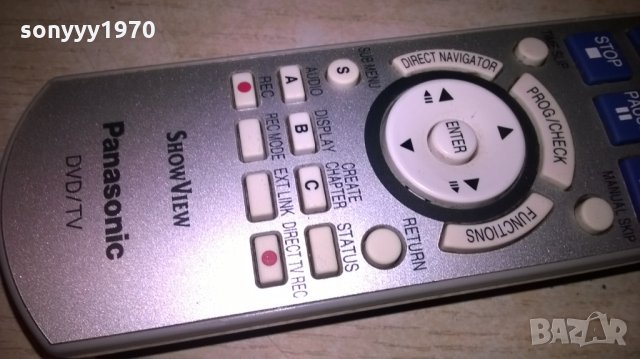 panasonic dvd/tv recorder remote-внос швеицария, снимка 5 - Дистанционни - 25113745