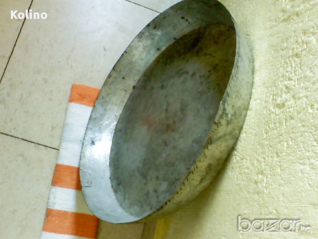 Старинна Медна калайдисана тава за сладко - 1898 г., ръчна изработка - Реликва, снимка 6 - Антикварни и старинни предмети - 8789431