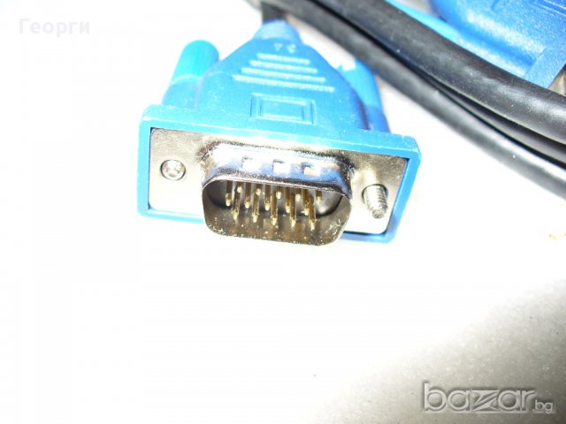 нови кабели за монитор VGA и DVI, снимка 2 - Кабели и адаптери - 14464930