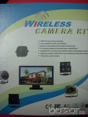 Видео охранителна безжична камера, снимка 3 - Камери - 7973692
