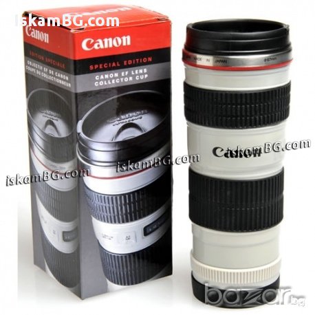 Чаша обектив Canon - БЯЛА, снимка 2 - Други - 13579260