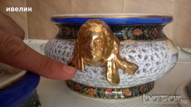 стара порцеланова купа, снимка 4 - Антикварни и старинни предмети - 19119818